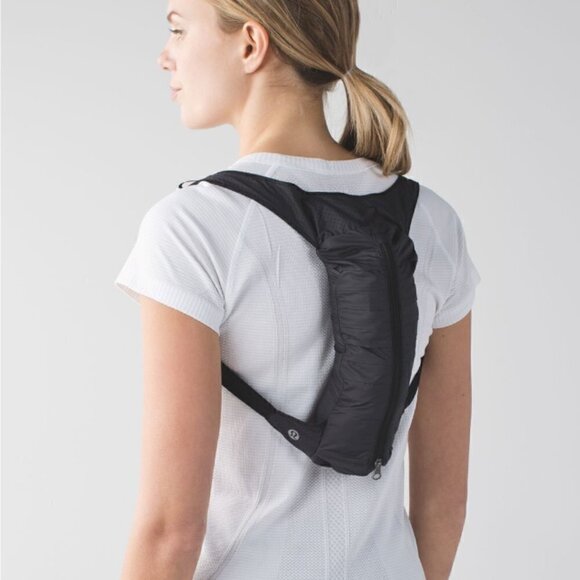 Lululemon | Back Pack It Jacket Floral Sport Tranquil Blue Zip Up Hoodie Size 8 - Picture 15 of 16